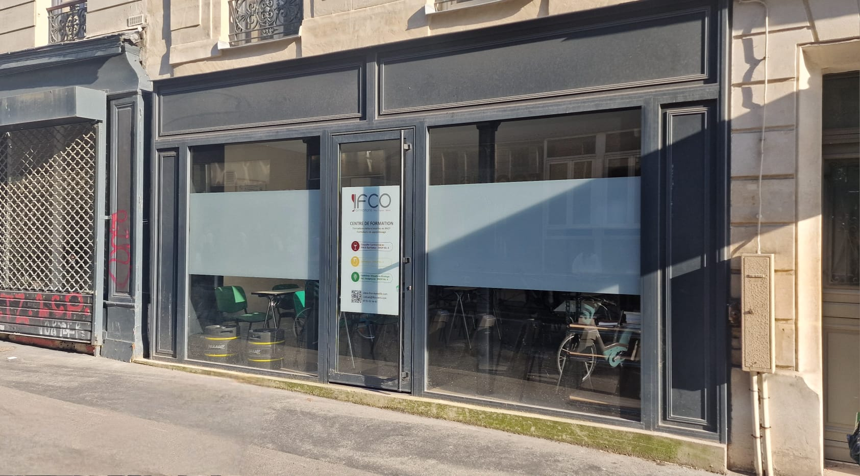 Photo devanture IFCO Paris
