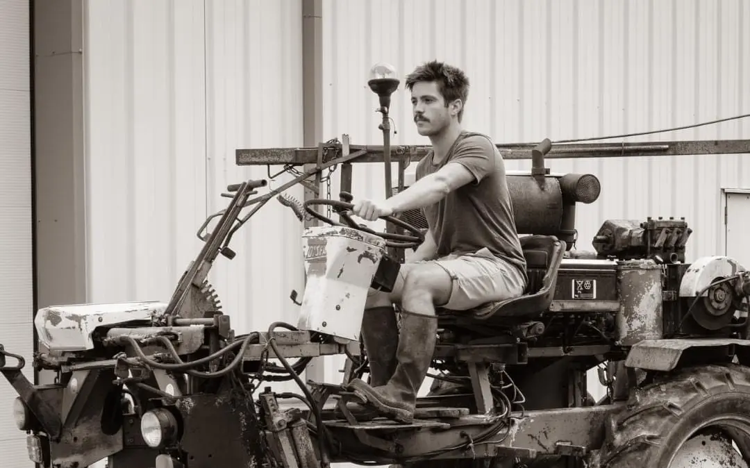 Martin ancien Technicien viticulture Oenologie jeune vigneron