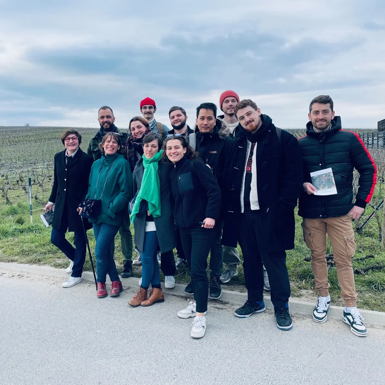 Sortie professionnelle visite domaine Formation Vin IFCO Paris