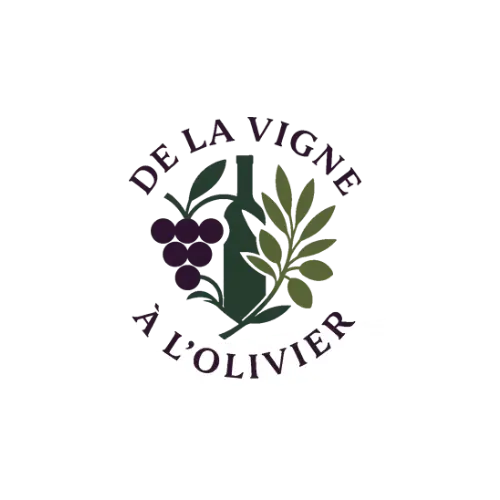 Logo de la vigne à l'olivier