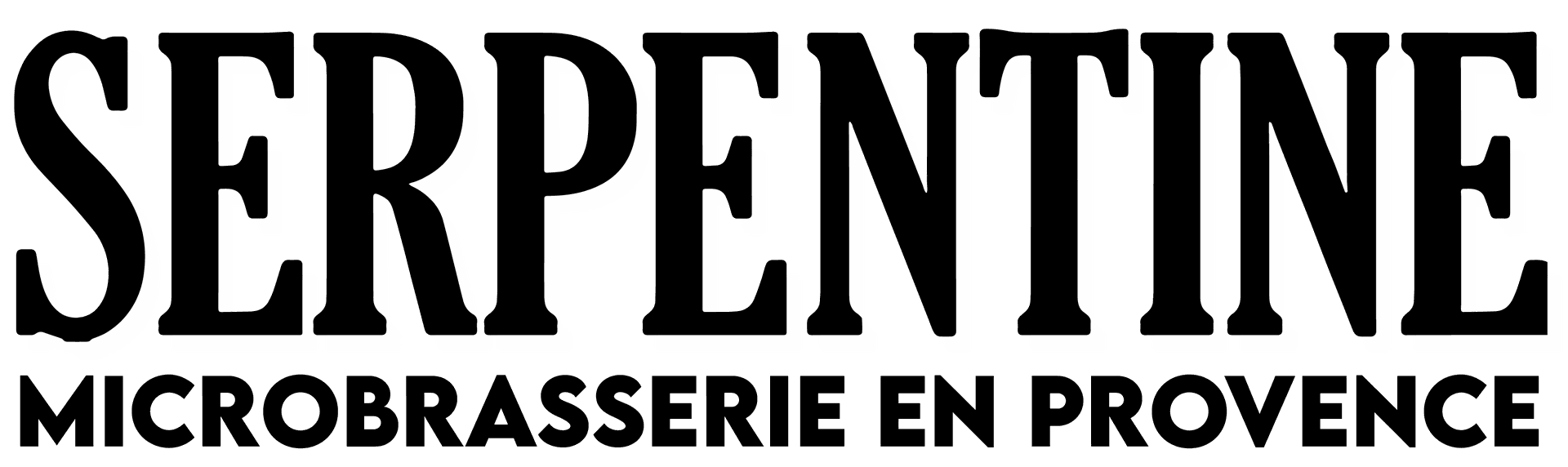 Logo brasserie la serpentine